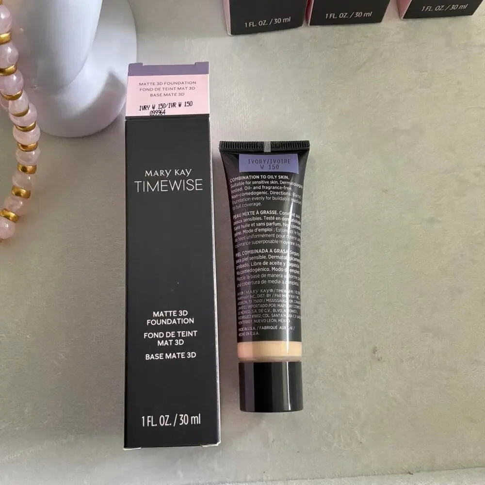 Mary Kay TimeWise Matte 3D Foundation in Ivory   Ivory W150